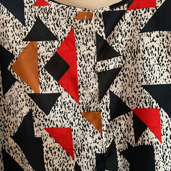 Boohoo Multicolored Dress Size 12. Pre-loved and in great condition. No stretch. - Picture 3 of 6